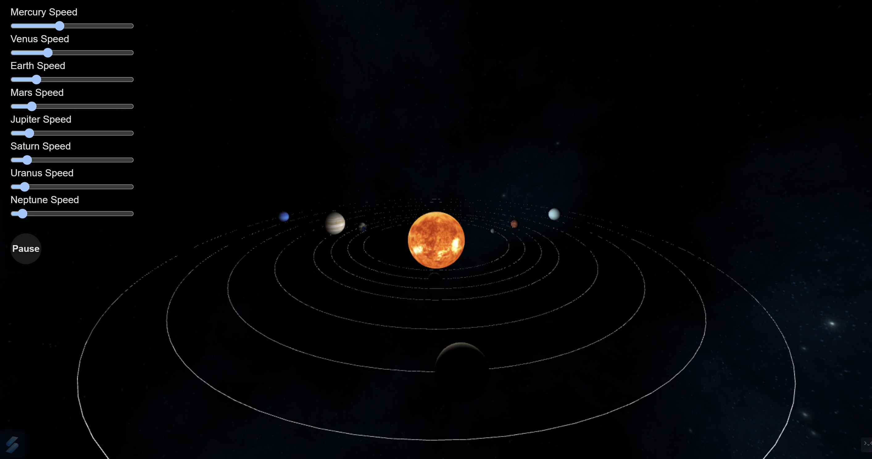 3D Solar System